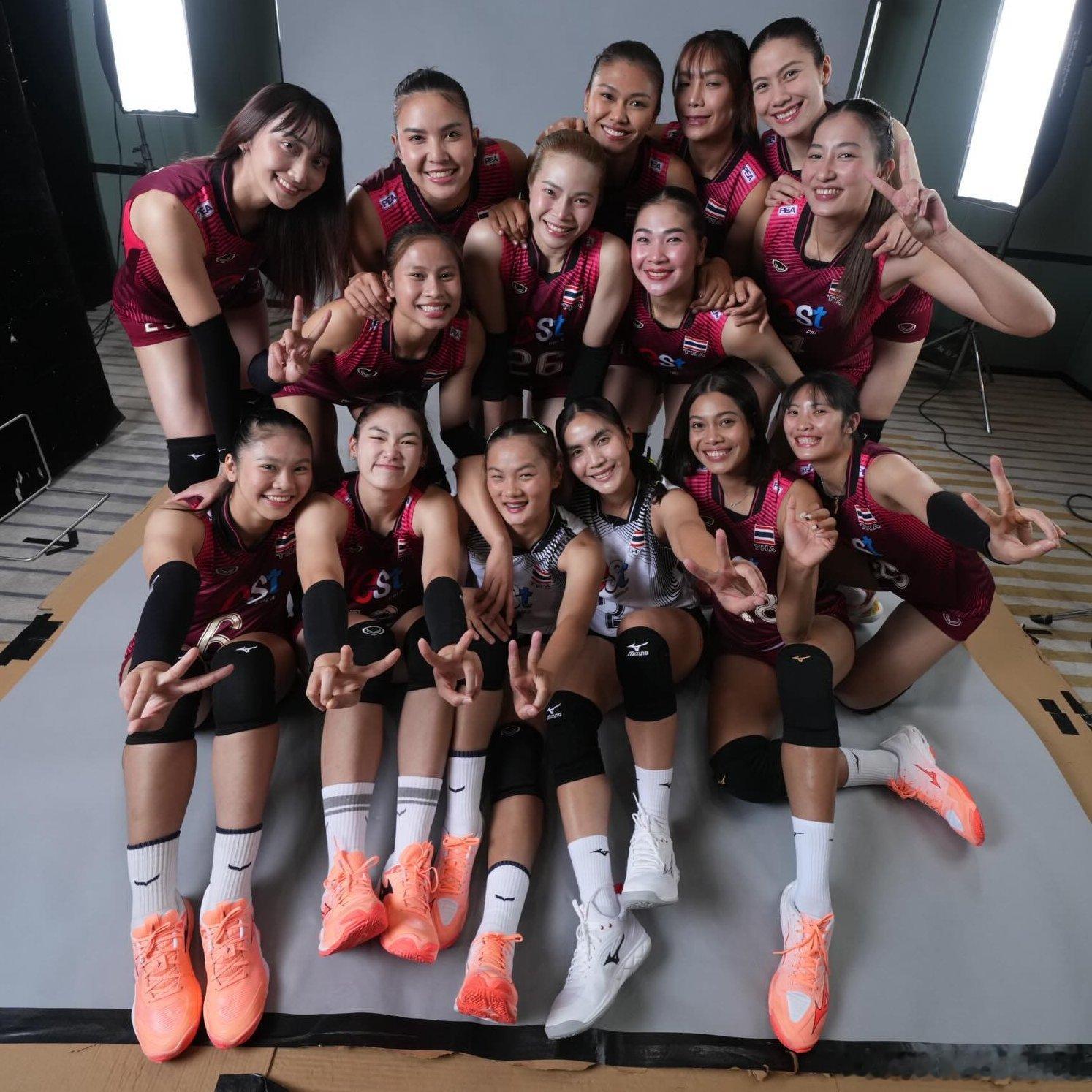 2026年世界女排联赛 📢 🇹🇭泰国女排公布VNL第三周名单🏐 二传：波