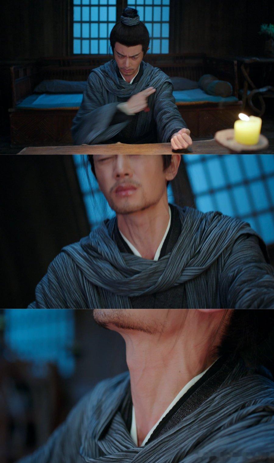 凤凰台上的胡茬造型，凌乱中带着点苏感，比精心打扮还戳我 