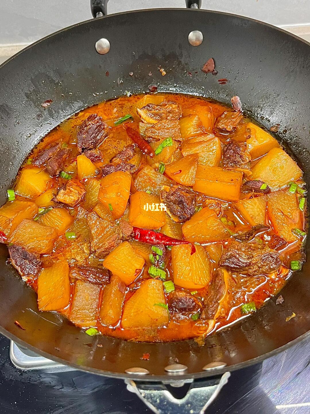 萝卜炖牛肉！🔥拌饭一绝！🔥软烂入味！