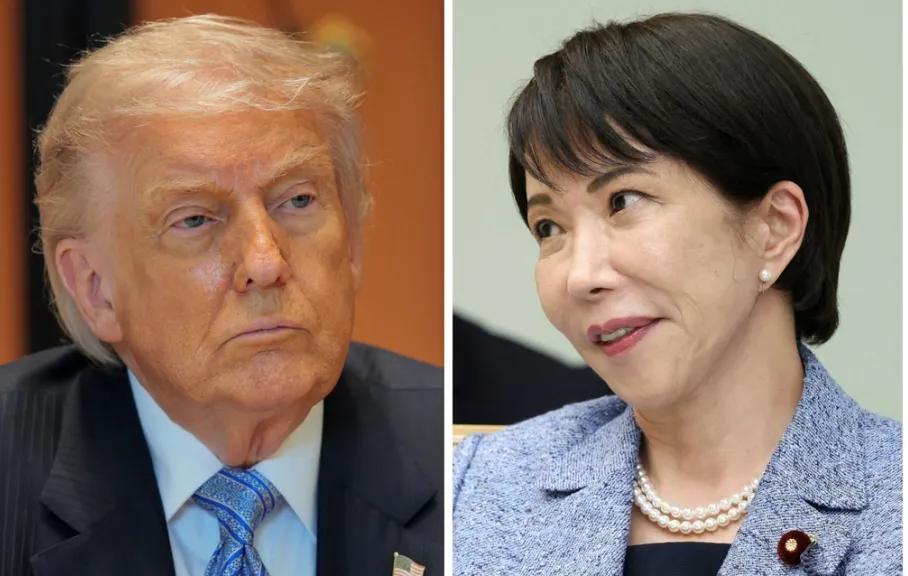 万万没想到！特朗普刚离开中国，还在返回美国的“空军一号”上，就主动给日本的高市早