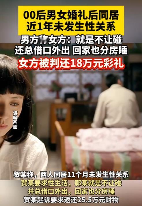 河北邯郸，一男子与未婚妻办了婚宴后，未婚妻就一直不让碰，甚至还分房睡。男子在忍了