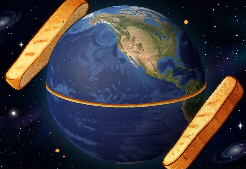 如果我拿一片吐司面包放在地上同时在阿根廷的人比如帕雷德斯也把一片吐司面包放在地上