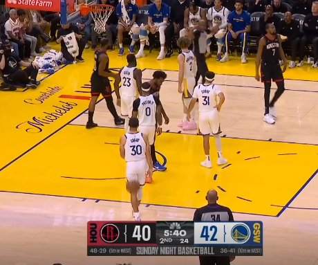 科尔脑子里想啥呢 ？这个阵容是想干嘛？ 想不明白 火箭vs勇士