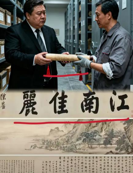 从澳洲火急火燎赶回来，宁波商人朱光这次算是识时务。
主动把起拍价8800万的《江