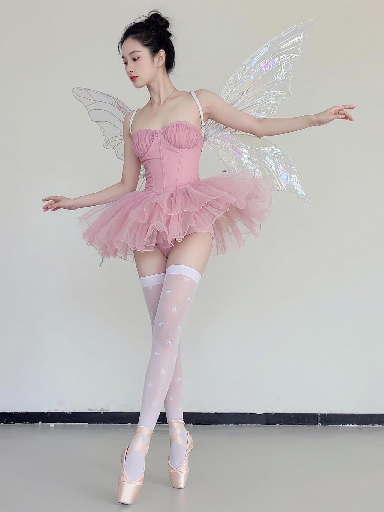 AI芭蕾精灵写真 抖音ai创作 抖音玩法和火计划。