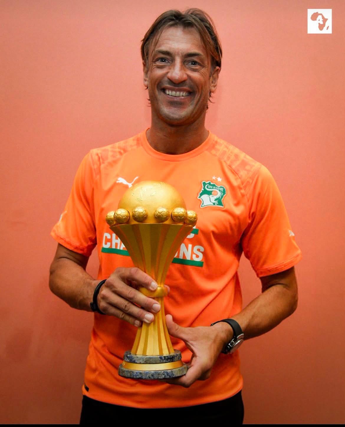科特迪瓦足總官方宣佈，法國教頭夏維列納（Herve Renard） 事隔11年，