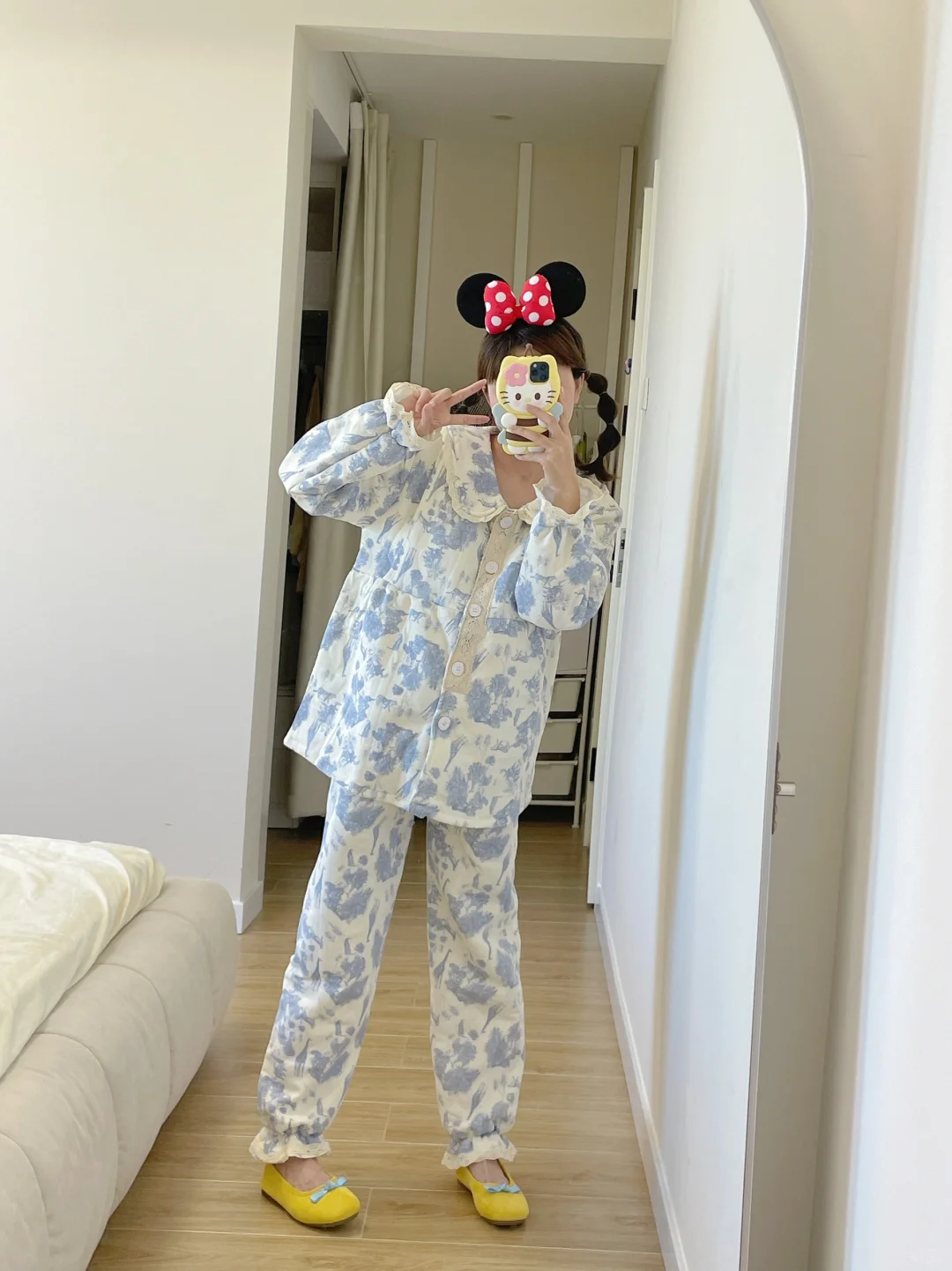 4套平价秋冬月子服4选一！姐妹们帮我选呀～