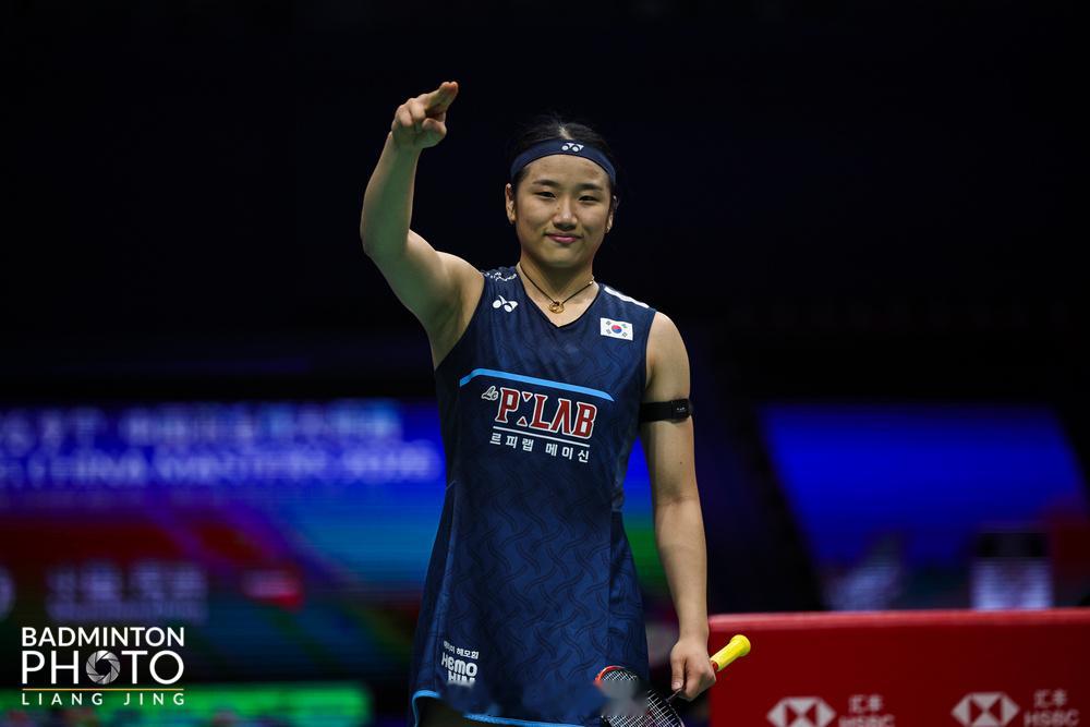 安洗瑩登顶中国大师赛中国大师赛女单决赛：安洗瑩 21-17、21-6 宫崎友花本