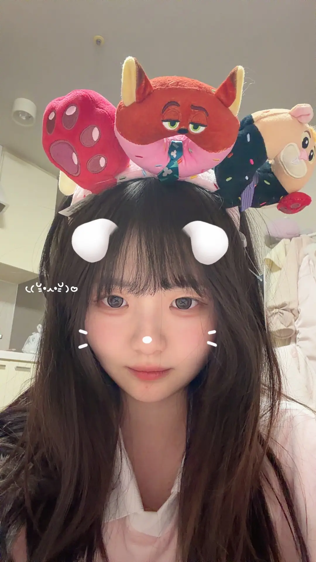 黄怡慈 萌萌的头饰～