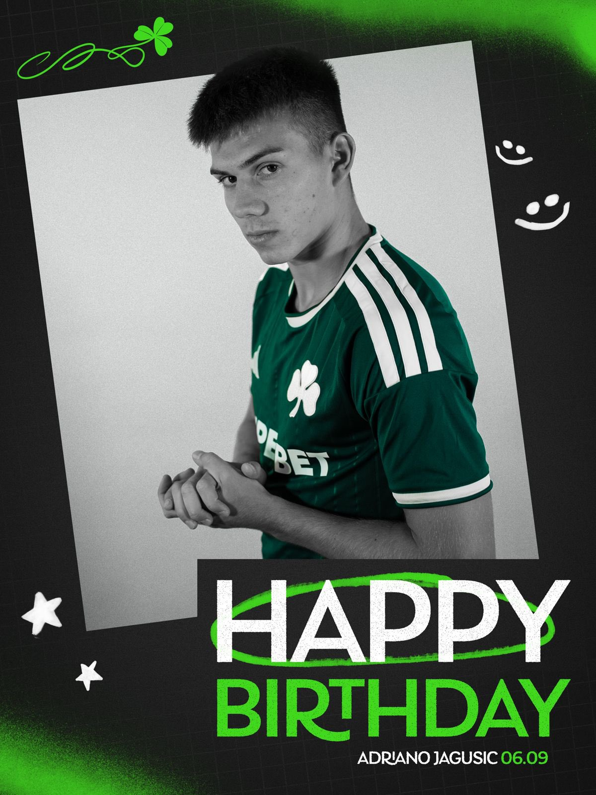 是大家最喜欢的Sretan Rođendan时间🎉祝亚古希奇生日快乐【男足】 