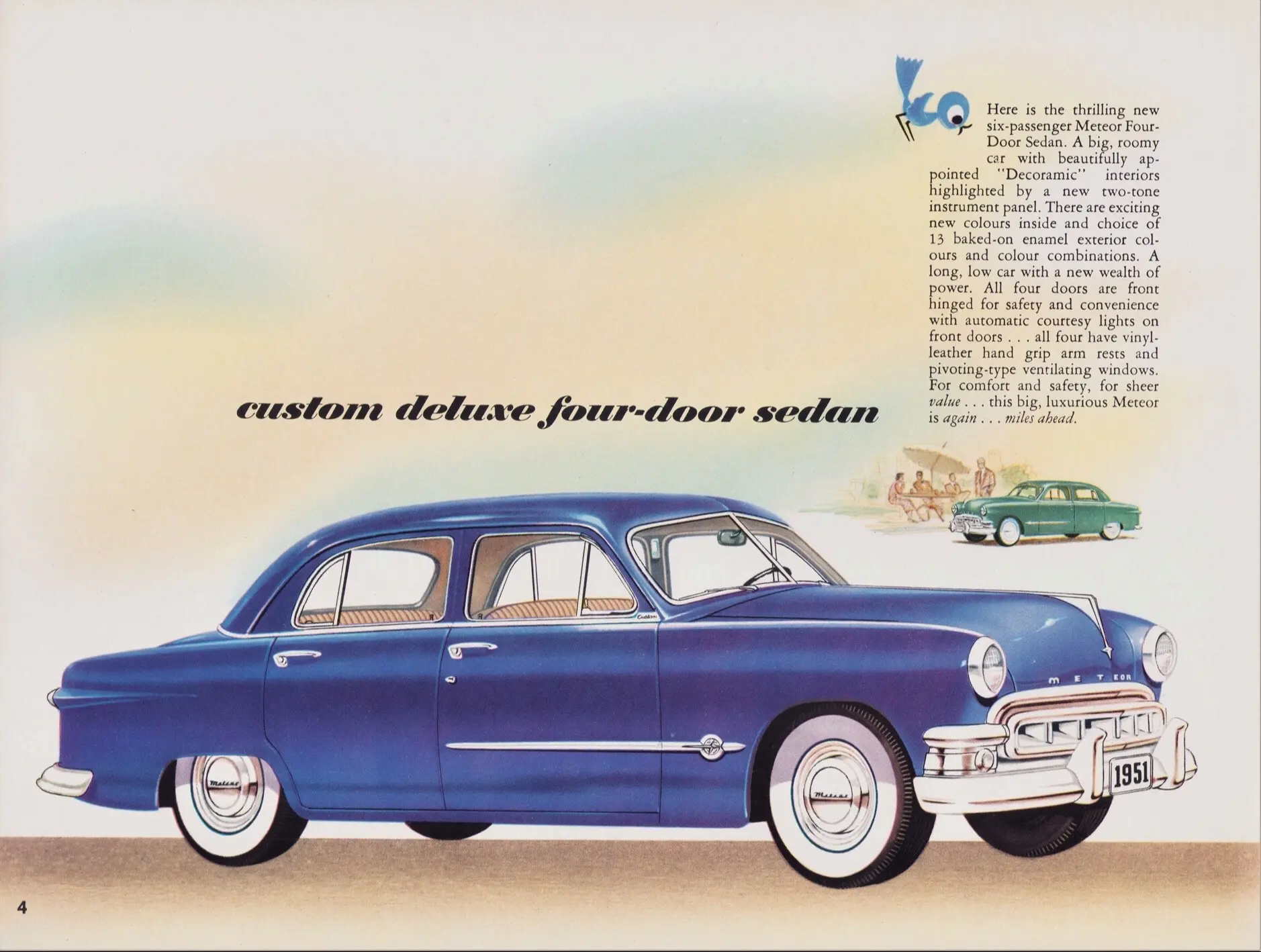 福特老爷车回忆录。1951 Ford Meteor