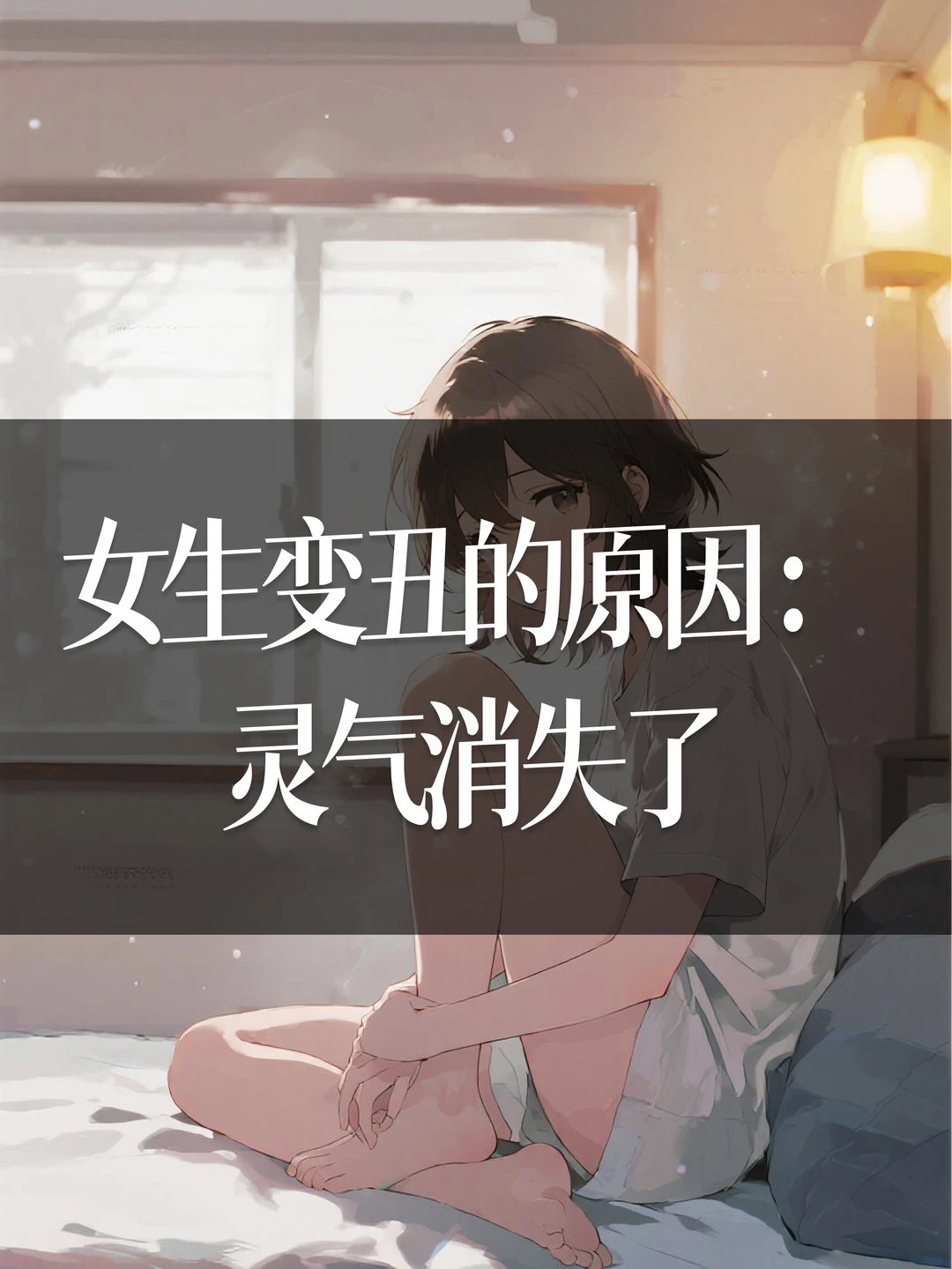 女生变丑的原因：灵气消失了