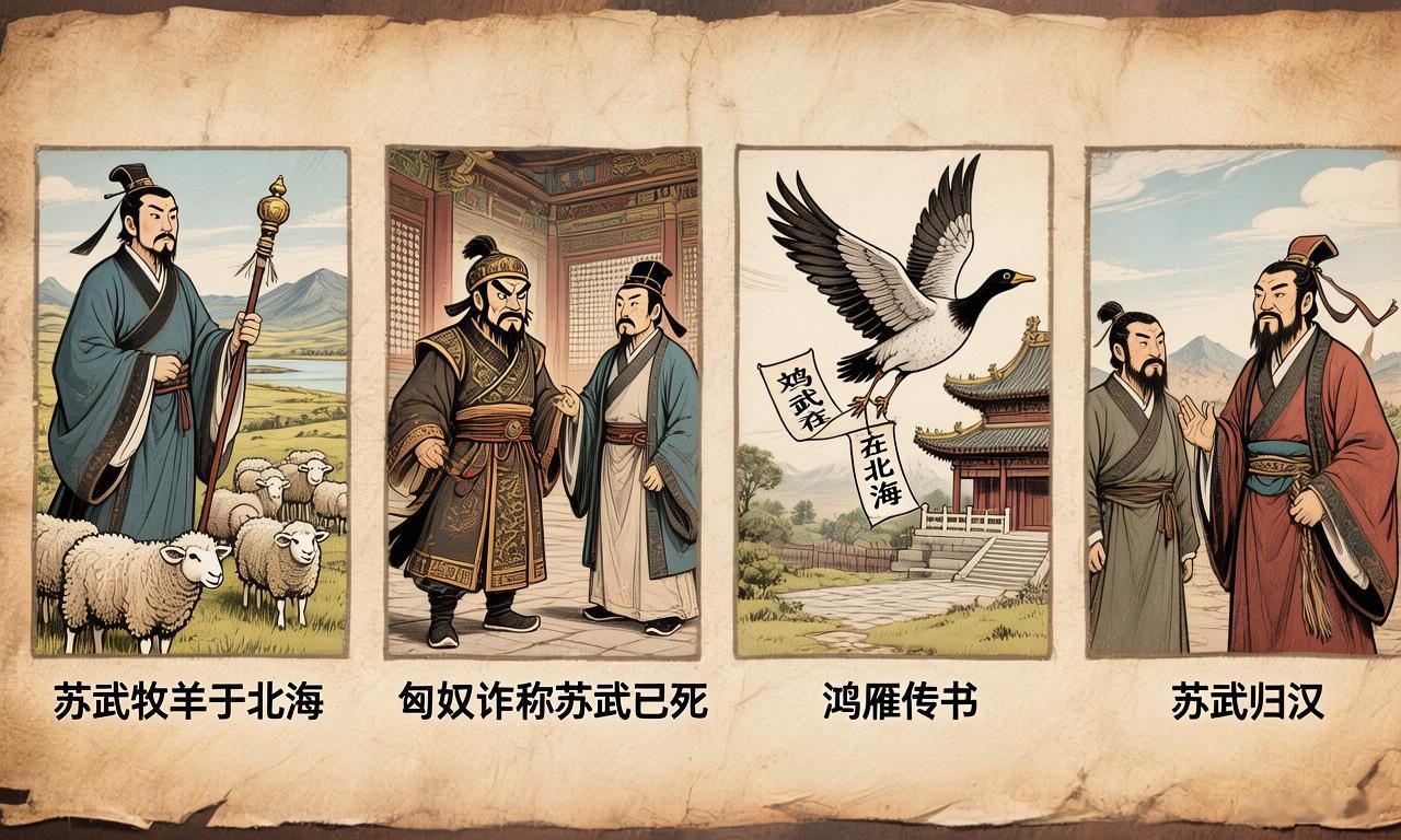 历史奇闻趣事（八）：鸿雁传书，竟藏着这样的传奇故事！

家人们，今天咱来聊聊“鸿