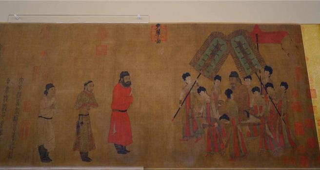 北京故宮博物院典藏唐代名畫《步輦圖》結束3年「休眠期」，11月1日之前再度公開展