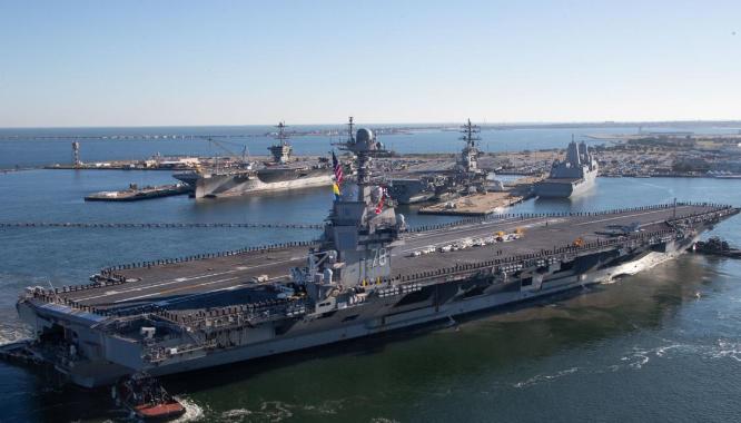 美军航母在中东的部署呈现出明显的双重标准，背后暴露的是其全球战略的短板与力不从心