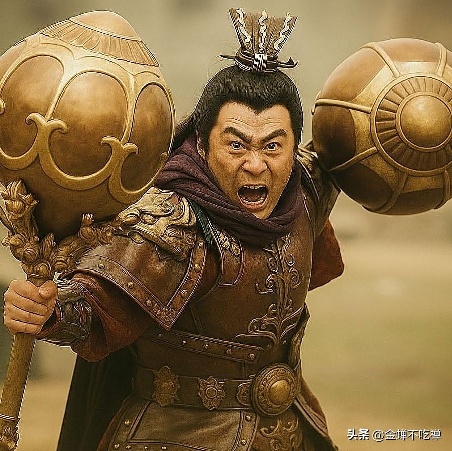 裴元庆挨那三锤，挨出的不是内伤，是信念崩塌，想想那场面就头皮发麻。第一锤下来，裴