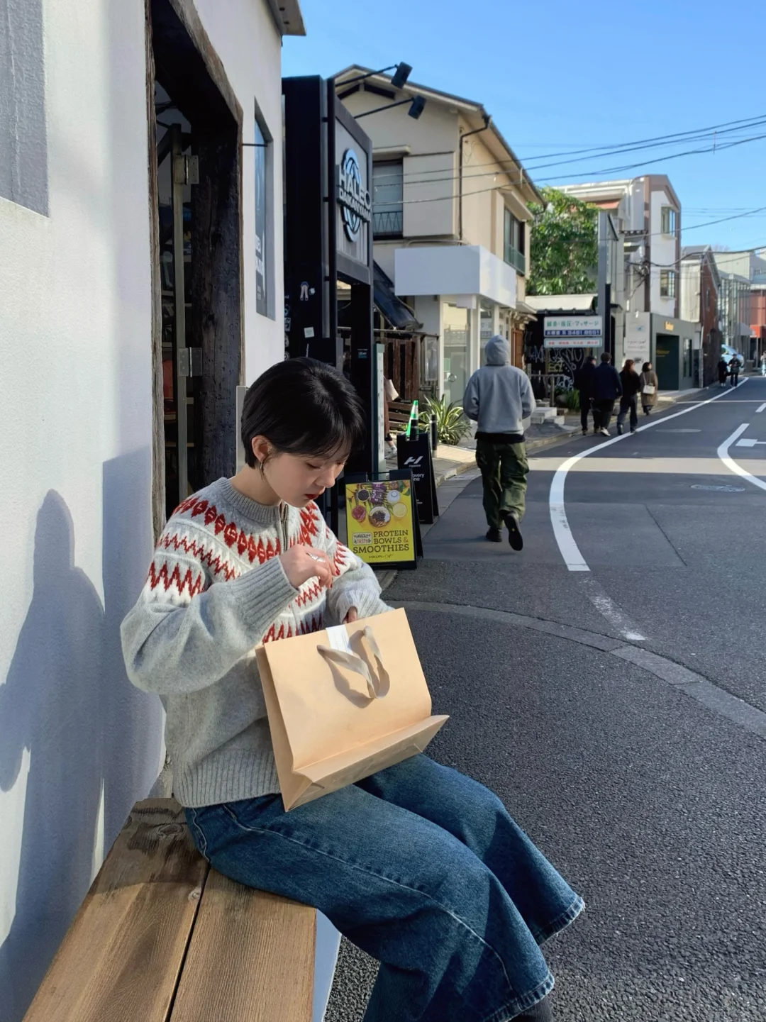 🇯🇵日本街头，短发女生真的好多!