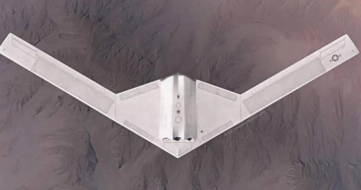 【美军最神秘无人机现身】

由美国军工巨头诺格公司所研发的美军最神秘隐身无人机（