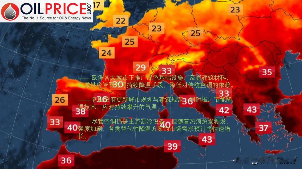 不靠新增更多空调，欧洲能否抵御高温？

欧洲近年热浪出现频次更高、极端高温愈发严