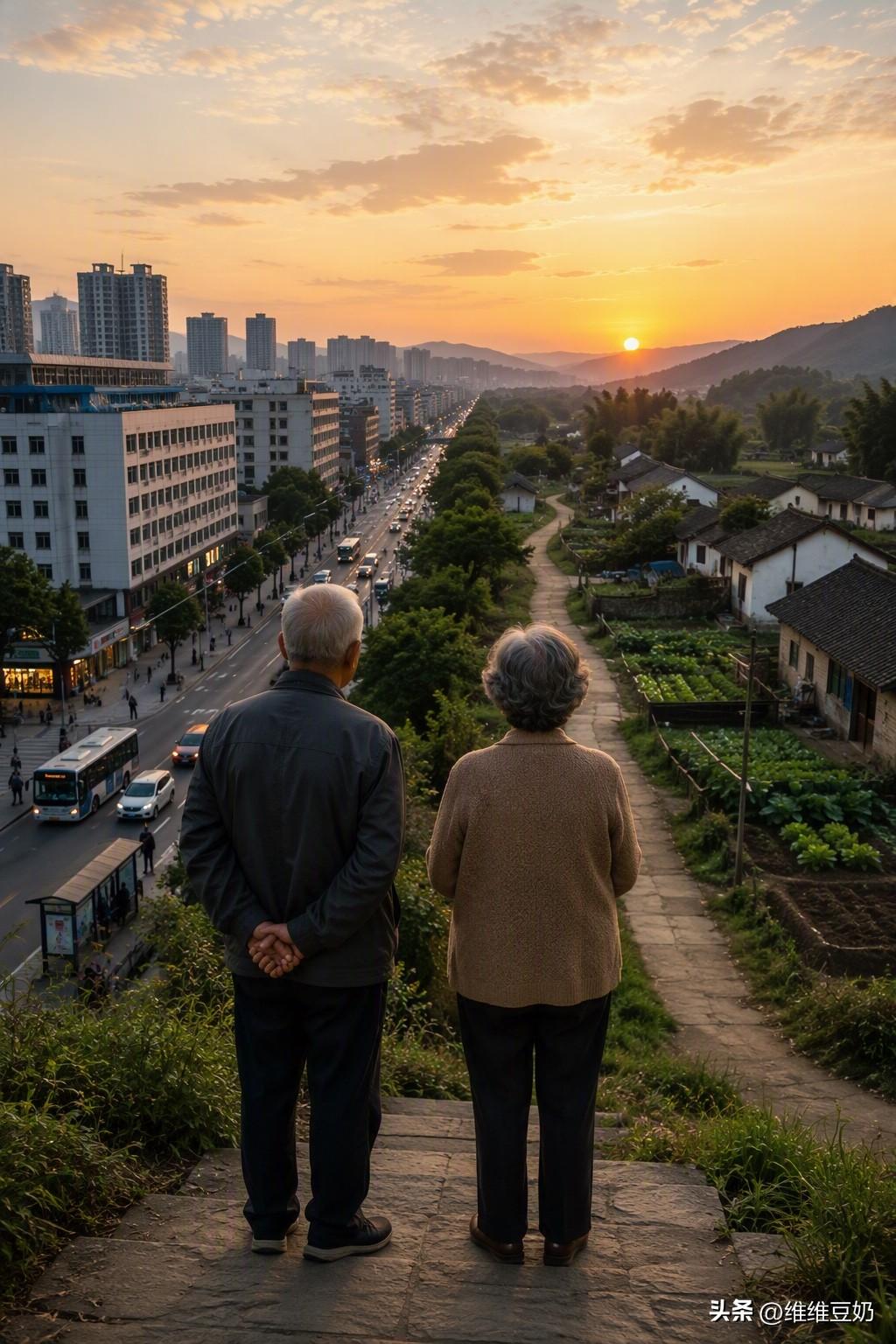 你更想在城市养老还是在农村养老?
年轻的时候，总想着老了回农村。

弄个小院，种