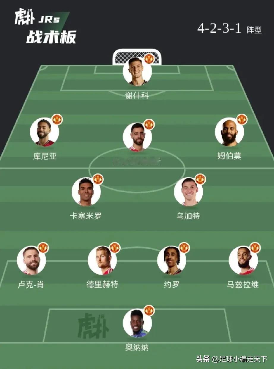 如果让我来做曼联教练我肯定会踢四后卫，曼联现在的阵容完全就适合4231体系。以英