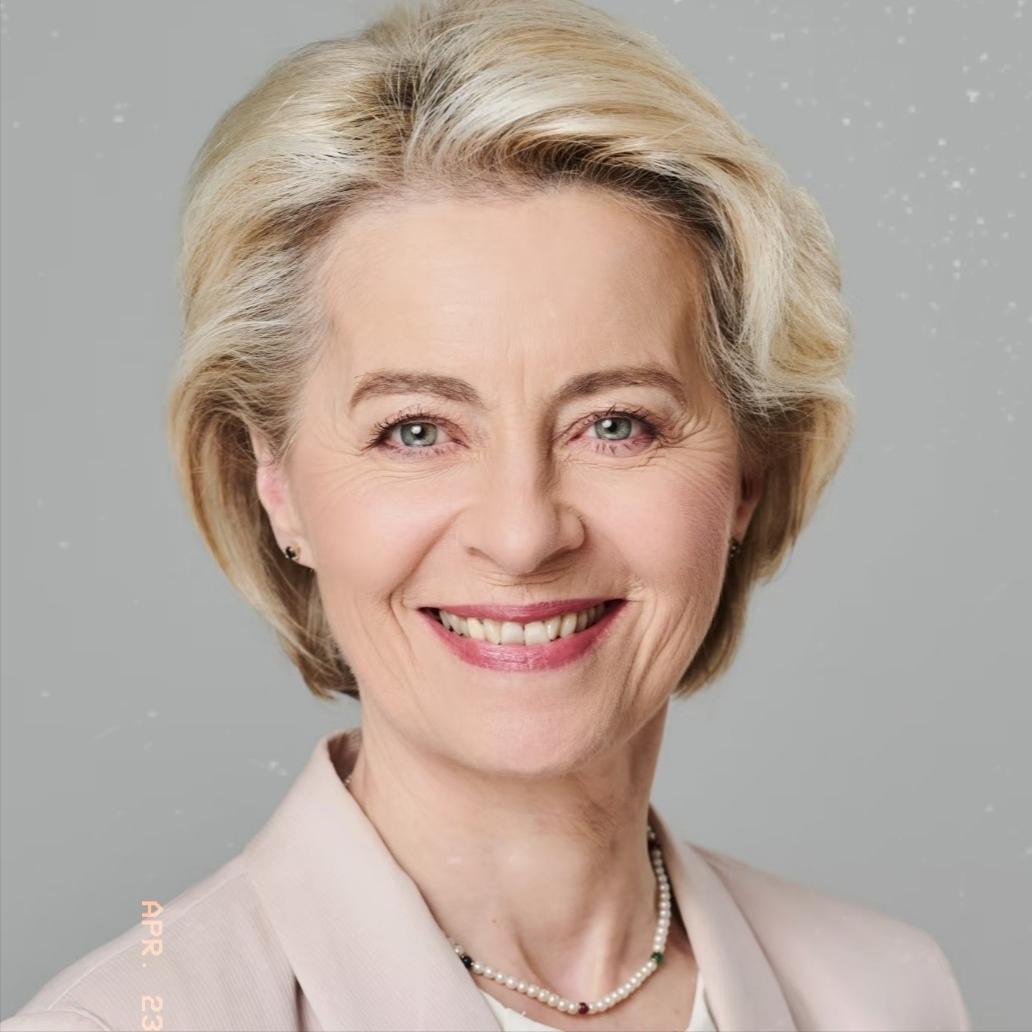 冯德莱恩如愿以偿，默茨如愿以偿，欧洲一些政客终于全部都如愿以偿！

4月22号这