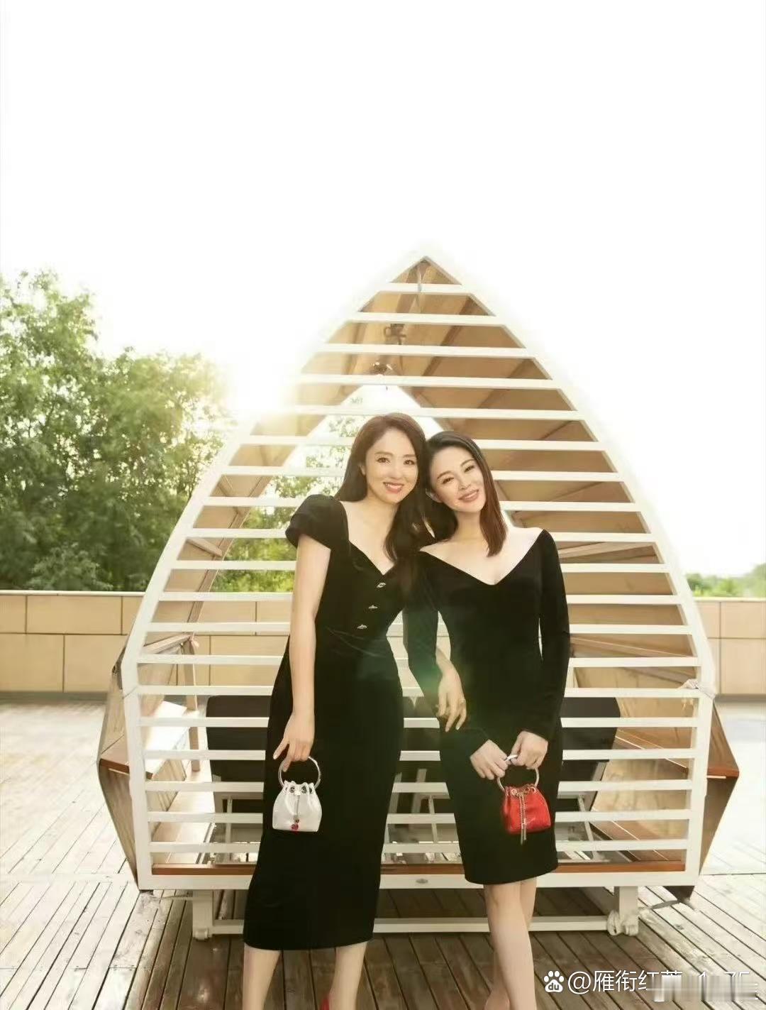 董璇旁边这个美女看着好眼熟，就是叫不出名字来 