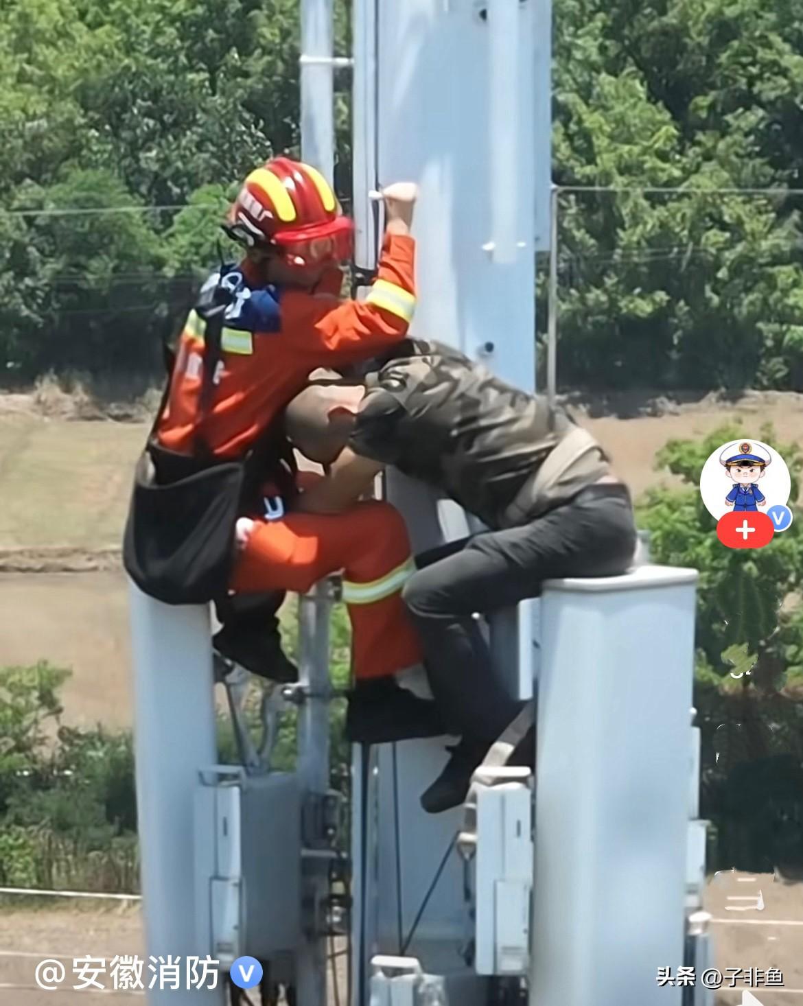 近日，安徽宣城正值盛夏高温天气，室外烈日暴晒、温度居高不下，普通人站在室外几分钟
