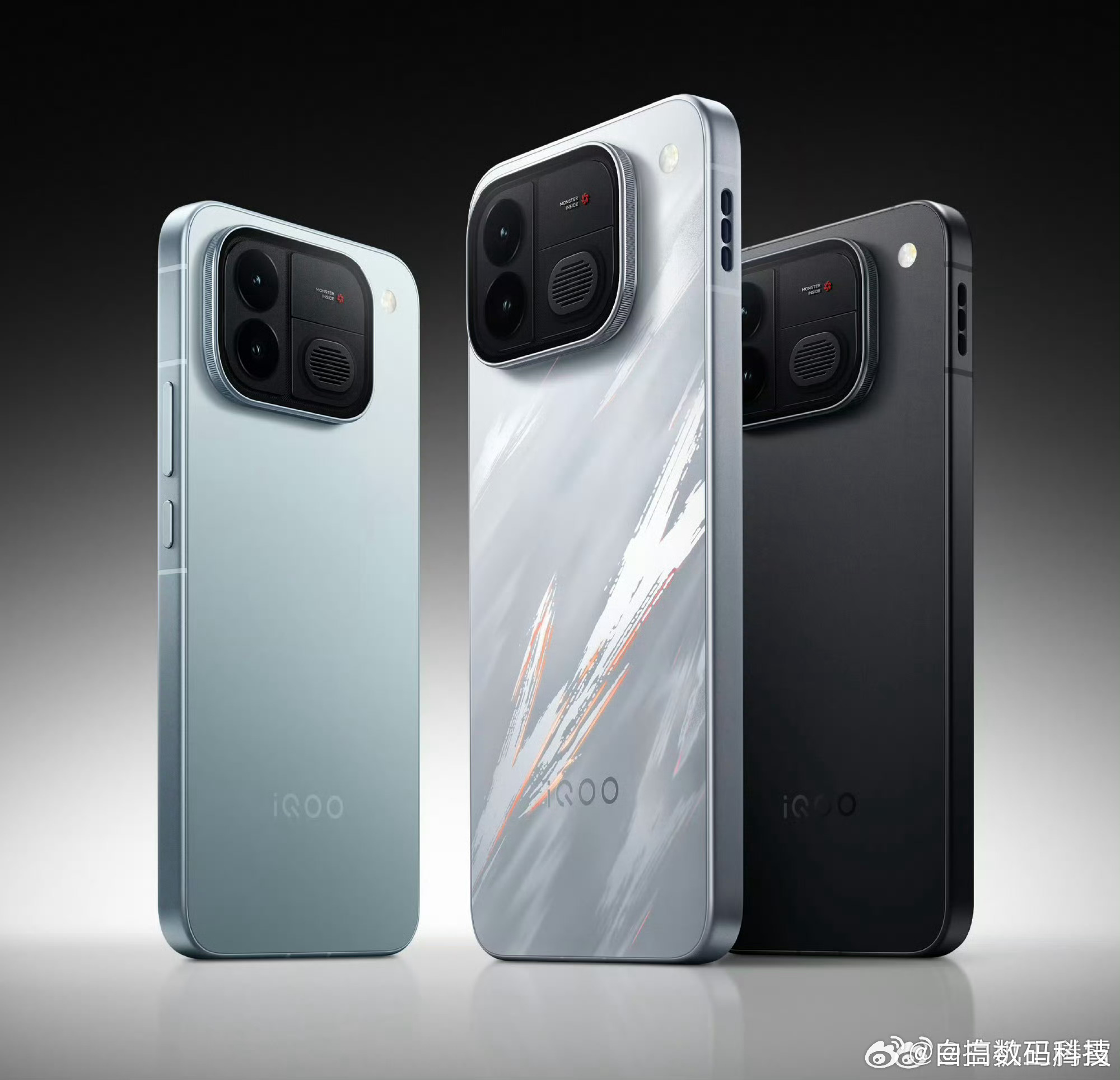 马斯克送SpaceX股票iQOO Neo12外观公布了，争锋、疾影黑和霜刃蓝三个
