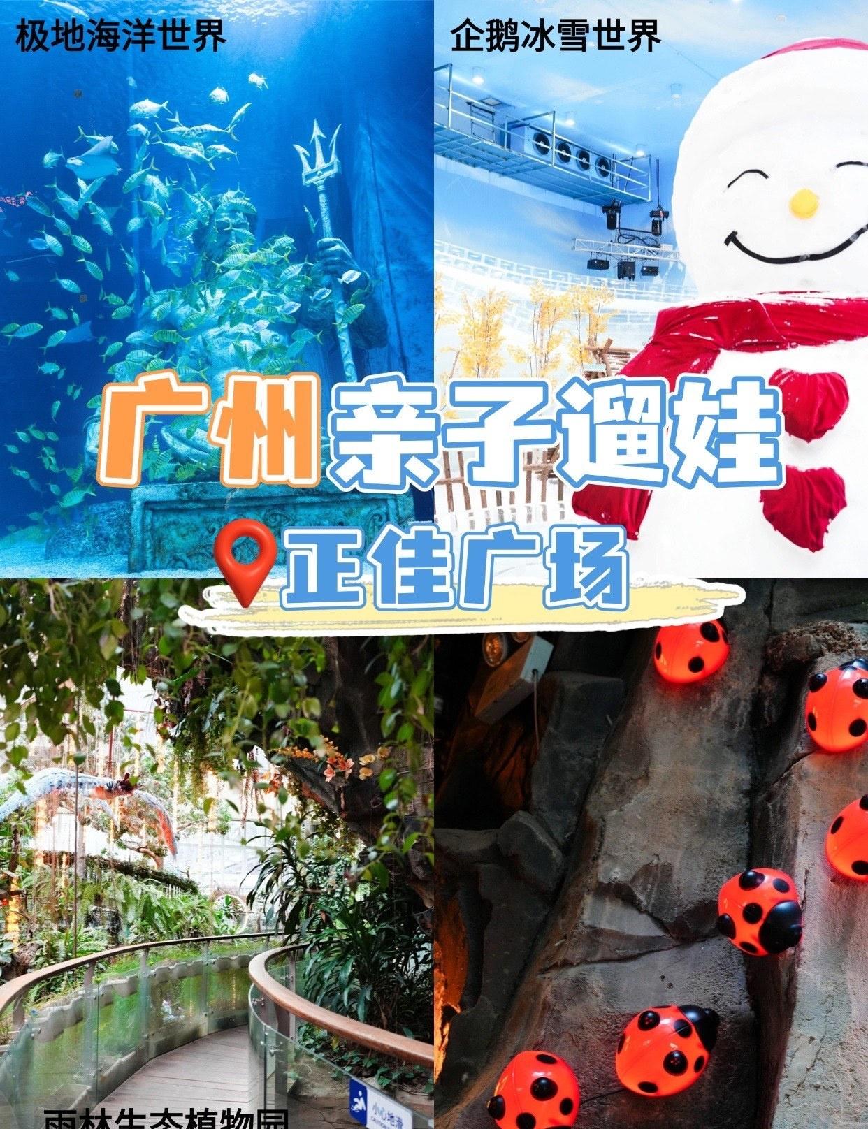 再问寒假去哪遛娃，我就直接发这篇了🫵🏻
📍广州 正佳极地海洋世界
总有人问