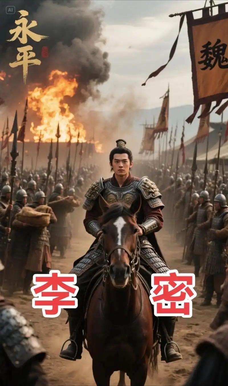 李密，曾是牛角挂书、志在青云的少年才俊，隋末乱世中，他以瓦岗之主搅动风云，成为最