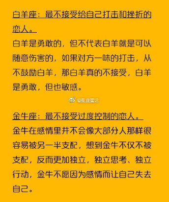 十二#星座#最不愿接受哪种恋人？双子、处女、双鱼的简直太真实了！ ​​​​