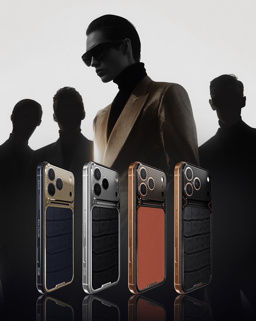 莱感受一下金钱💰的味道～奢华定制品牌Caviar定制的iPhone 17 Pr