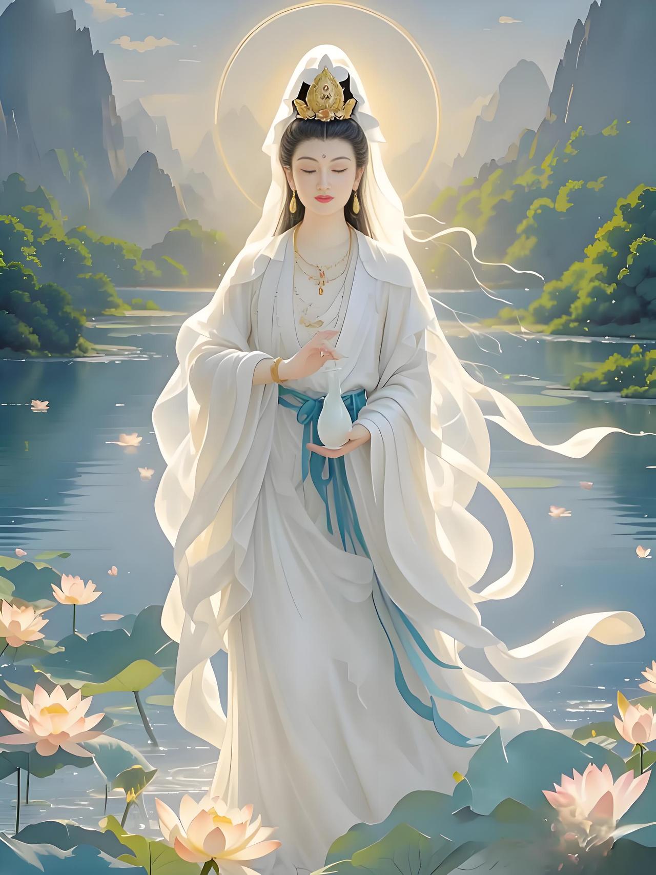 观世音菩萨说，
若你摊开手掌，感受风的纹路——
你有没有想过，这也许不是风，而是