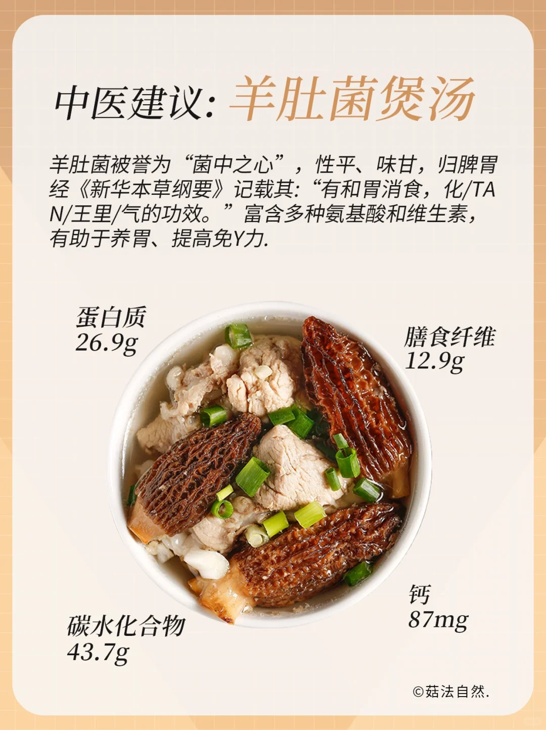 🔥三伏天最佳养生菌菇食材——菌中之王羊肚菌