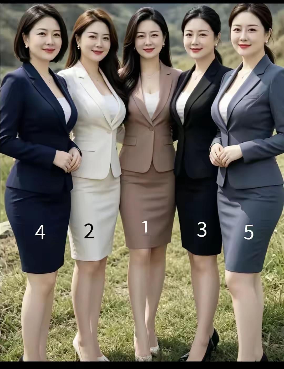 假如你有一百万你会选几号当老婆？我选一号 
