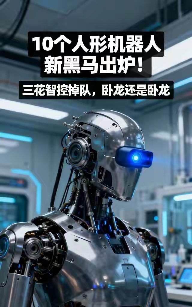 10个人形机器人新黑马出炉！三花智控掉队，卧龙电驱还是昔日卧龙？坦白讲，看到这波