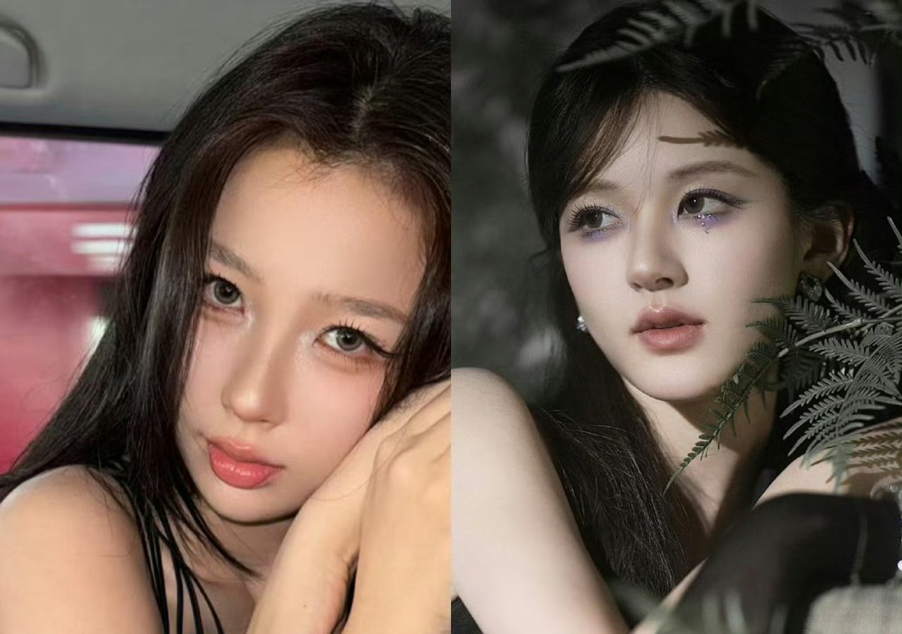 虞书欣和赵露思比脸简直是以卵击石 