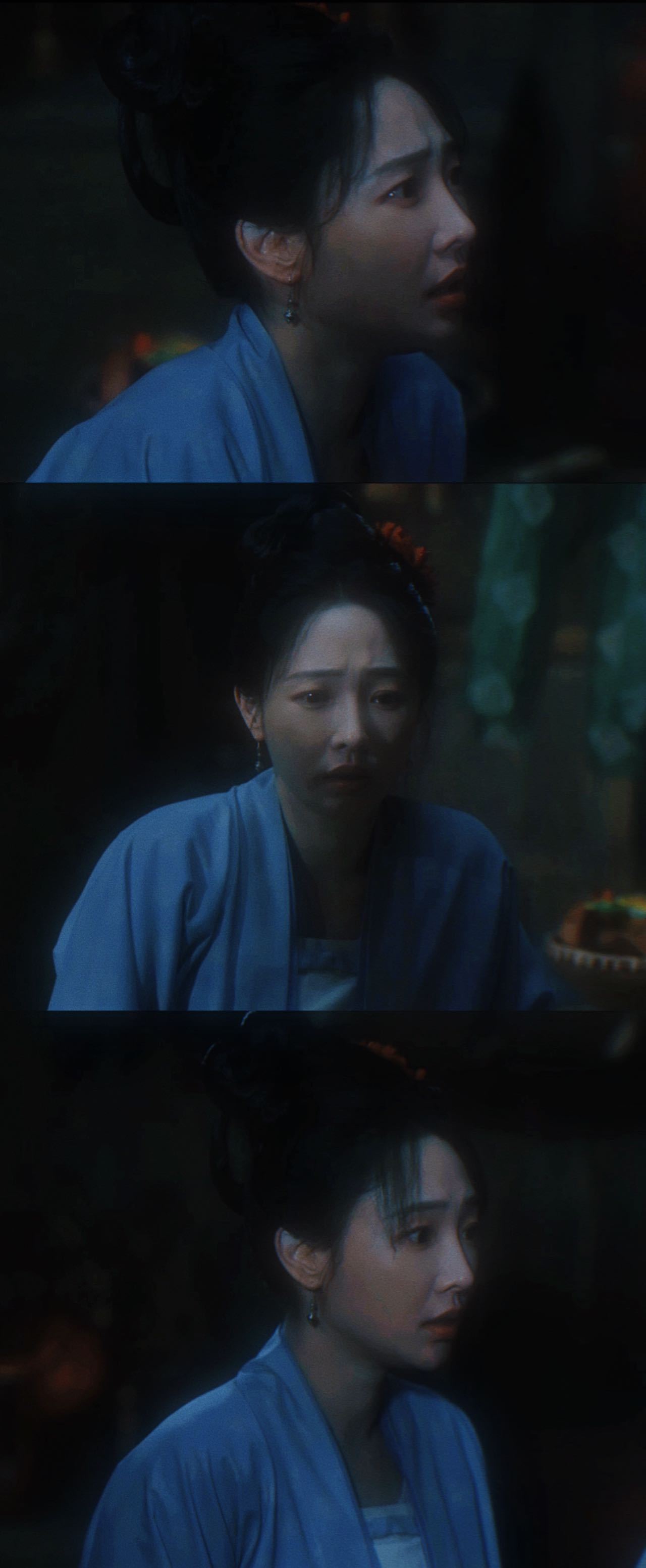 白百何清明上河图密码出场镜头  白百何身着素雅古装缓缓出场，举手投足间尽显温柔与