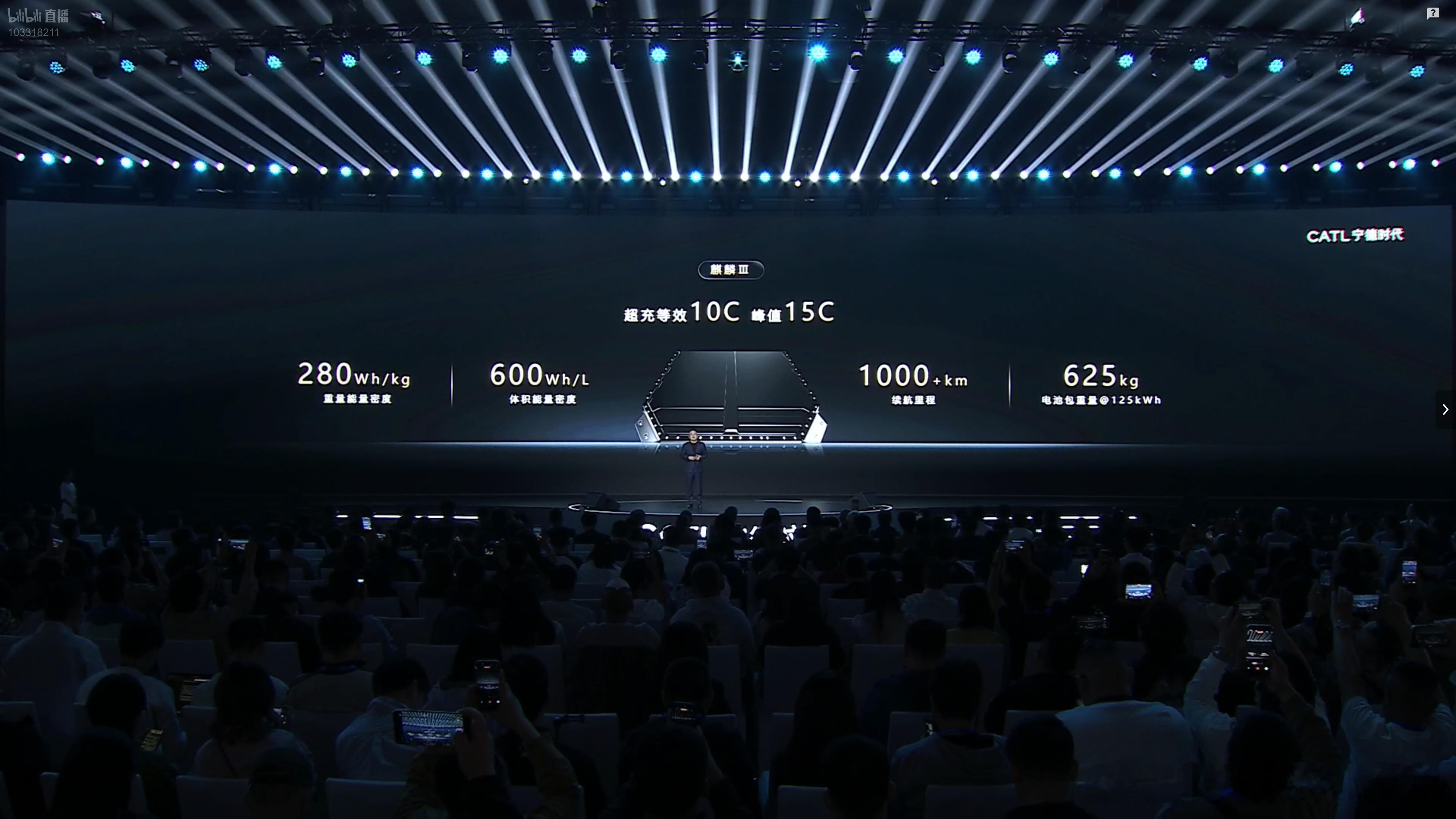 宁德时代 宁王发布会上说“25万价位以上的电车动力电池使用磷酸铁锂就是减配” 
