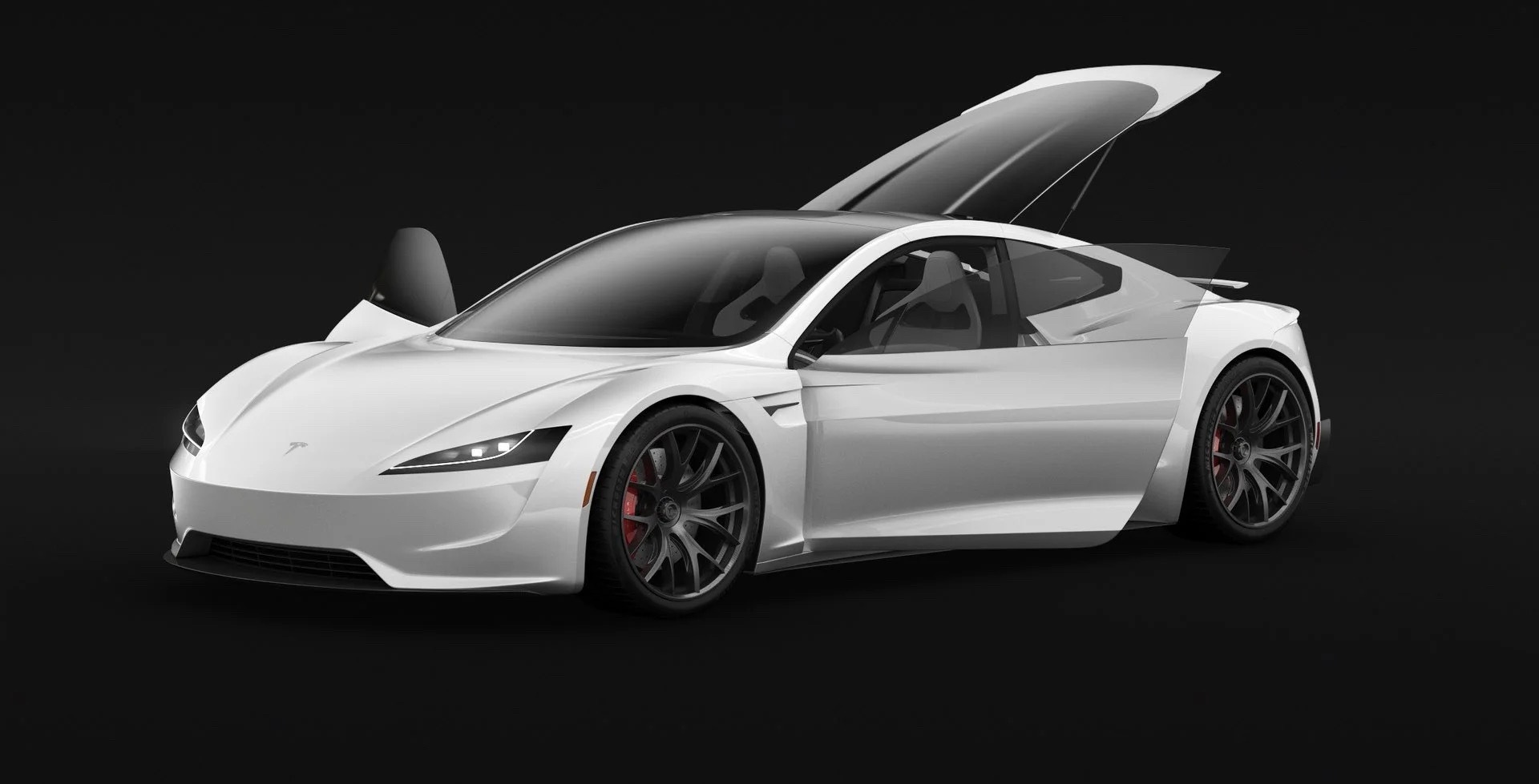 特斯拉roadster，这就是原创设计的魅力。特斯拉汽车画报 ​​​