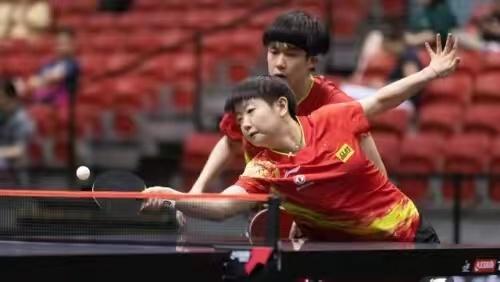 “莎头”，“圆满”，“动漫”，国乒3对最强混双组合！
1、“莎头组合”——王楚钦