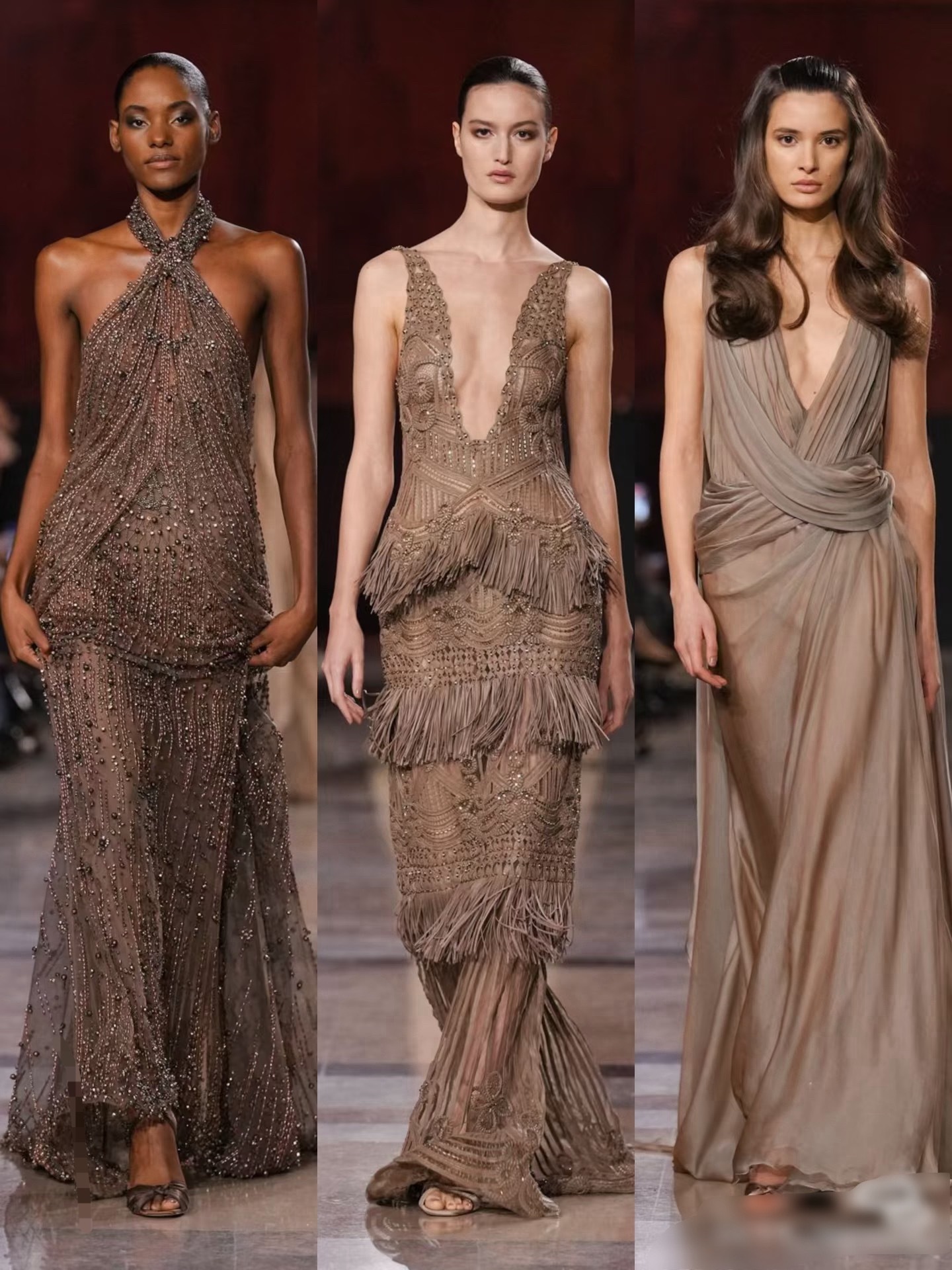 刘亦菲今天宝格丽选了es的这条裙子，项链你们猜对了吗… 