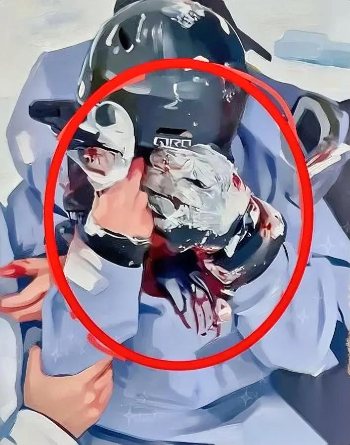 这女的是真敢

怼着雪豹脸拍了十分钟

我看视频时手心全是汗——那可是高原上的“