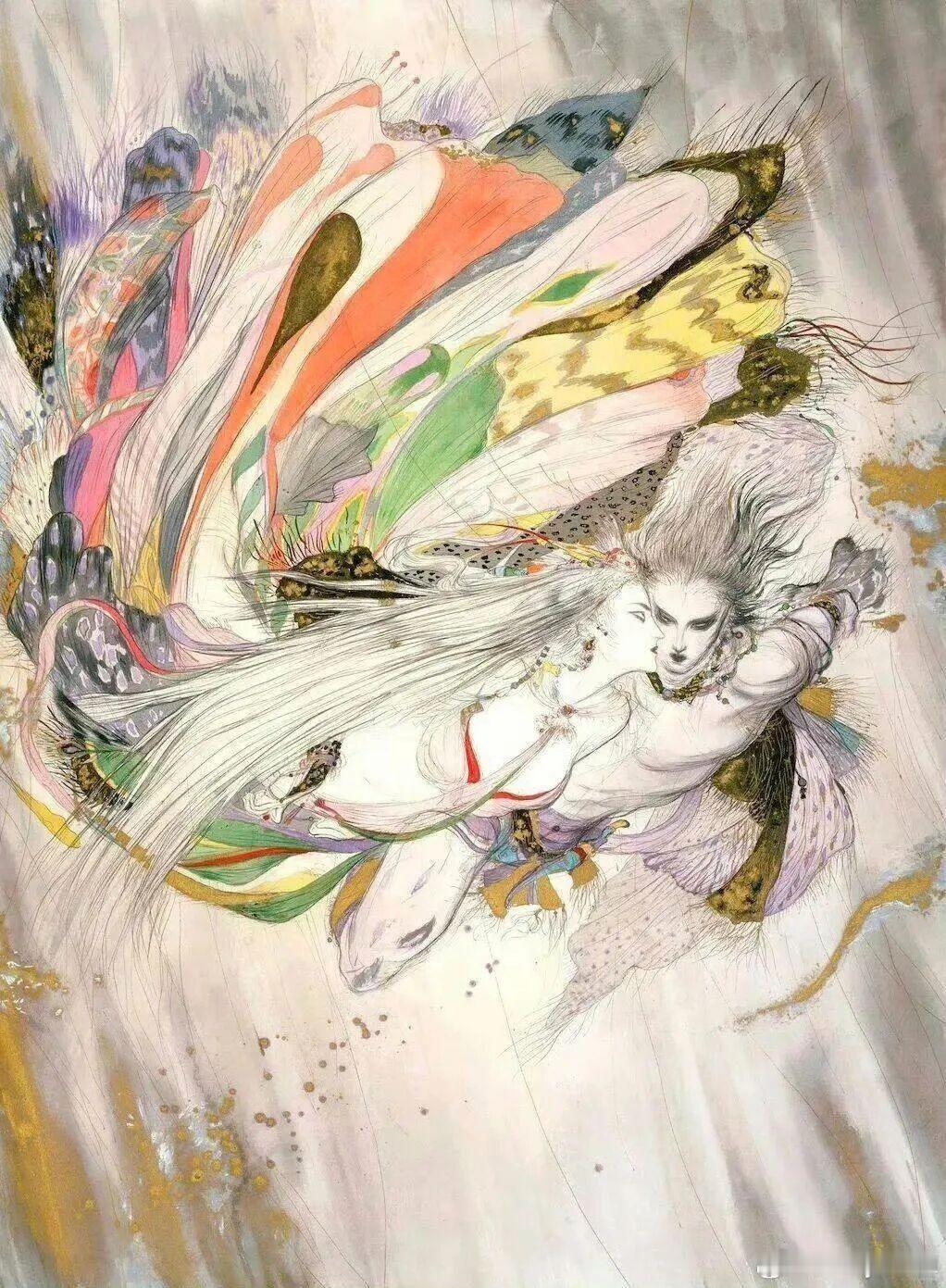 鼓魔寧～By Yoshitaka Amano 日本·横滨