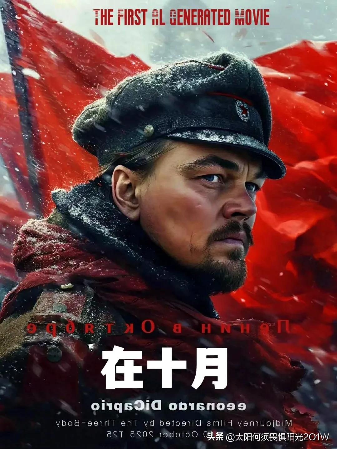 有那味了！小李子演列宁！一九一八一个霉国人饰演一个战斗民族的领袖，不知道战斗民族