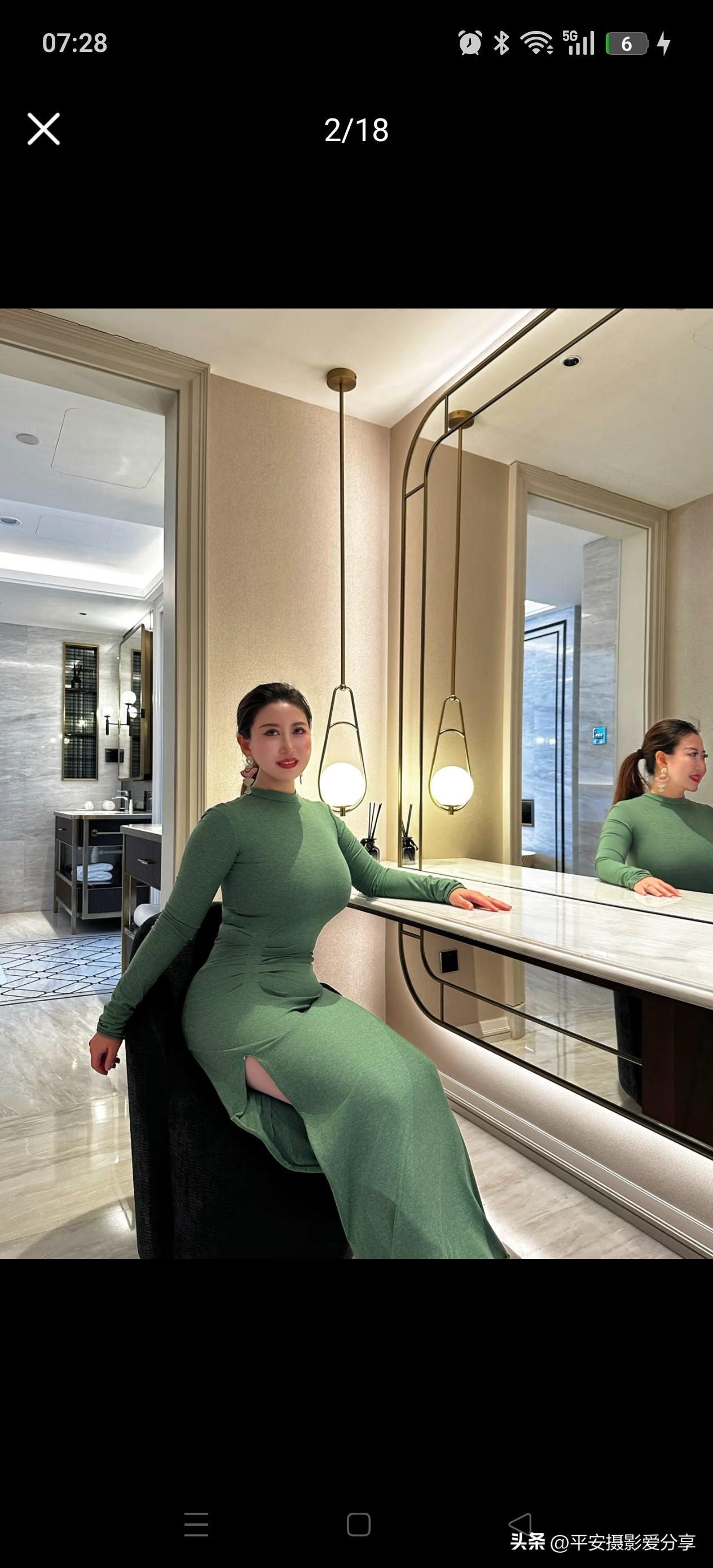 绿色长裙什么样的女人，能让你眼前一亮 有哪些令人眼前一亮的裙装穿搭 连衣裙怎么穿