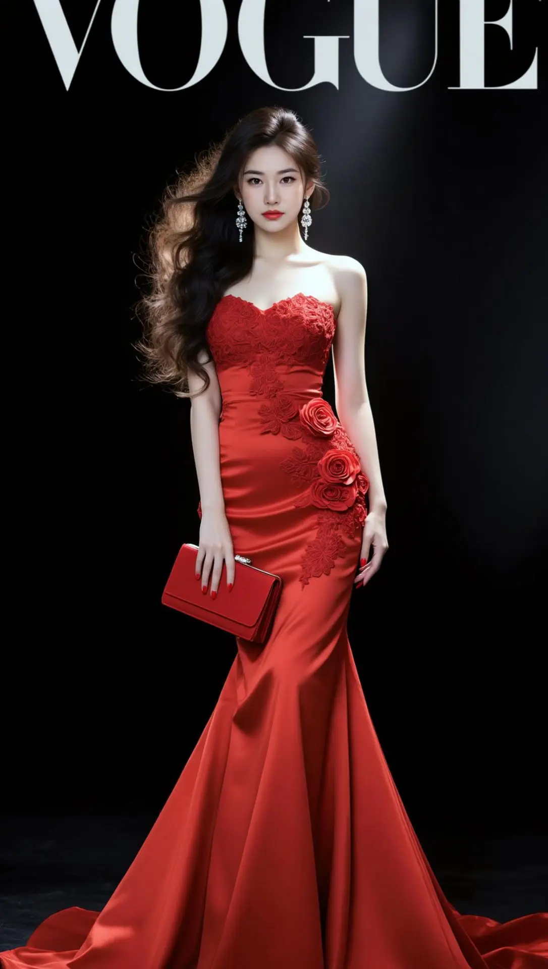 AI复古华丽风写真 ai创作