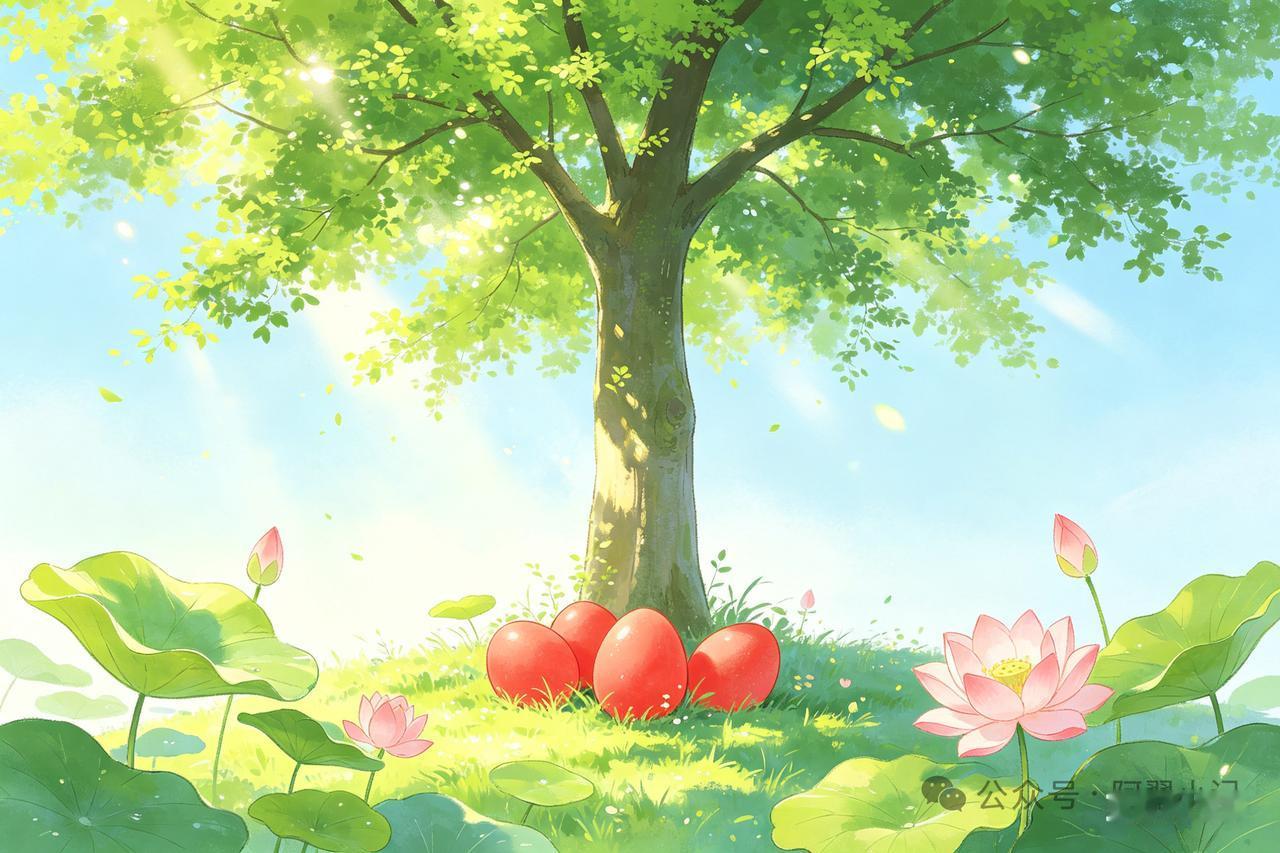 恋情深 · 夏韵

语燕声声穿屋瓦。艳姿潇洒。
田原遍地种桑麻。是农家。
   