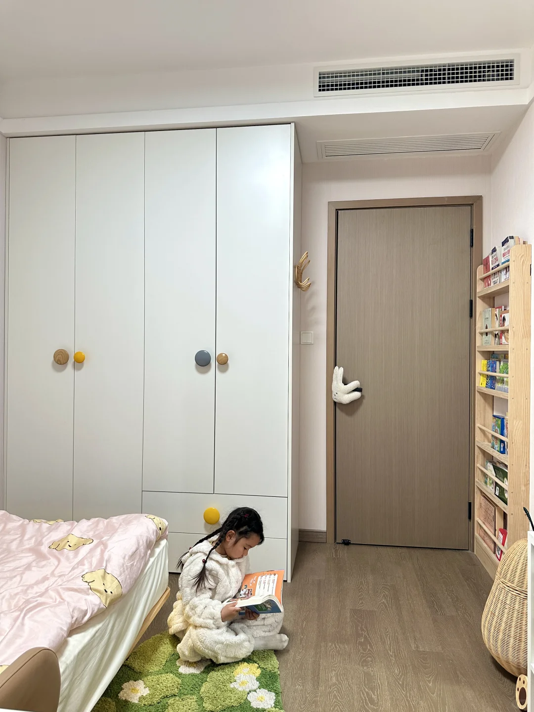 我经常跟我女儿说，哭没用…
